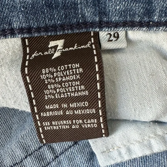 7 For All Man Kind Straight Leg Jeans - Picture 7 of 8